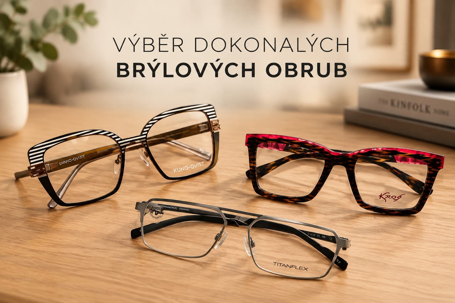 brýlové obruby ruzne materialy a cena